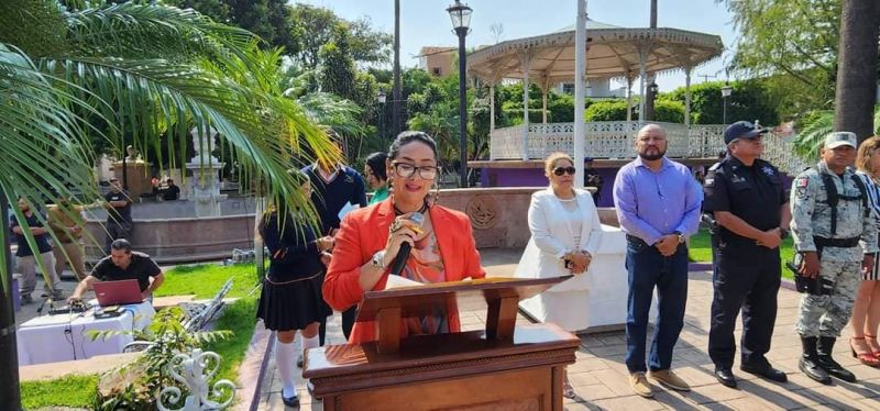 Realiza Penjamillo acto cívico por el aniversario de la Batalla de Puebla